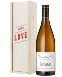 Chablis Valentines Wine Gift