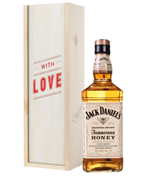 Jack Daniels Honey Whiskey Valentines Day Gift